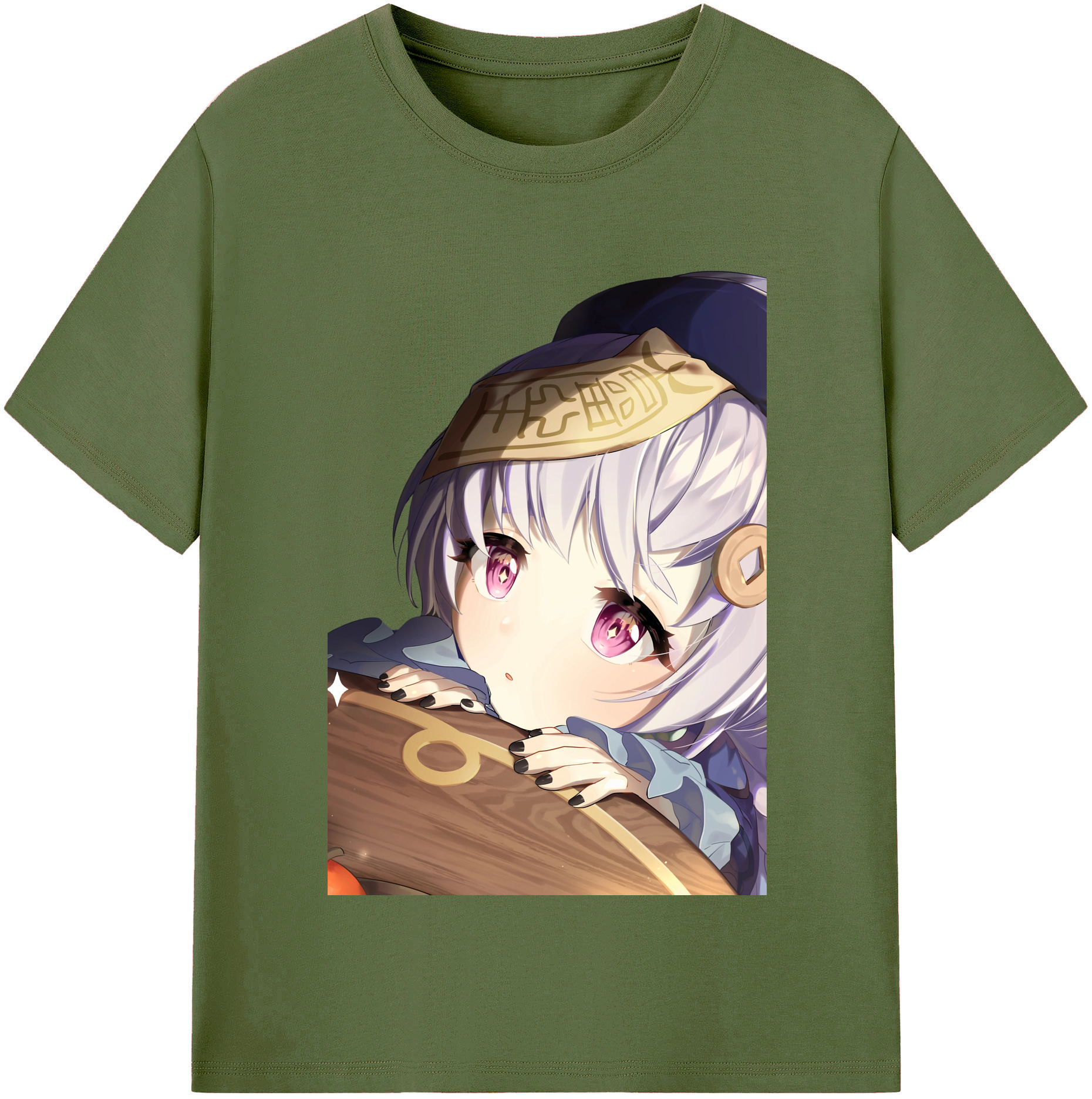 げんし神 七七 なな  genshin Nana 綿100％半袖Tシャツ（フロントプリント）